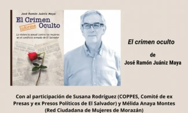 Presentació del llibre "El Crimen Oculto" de José Ramón Juániz Maya.