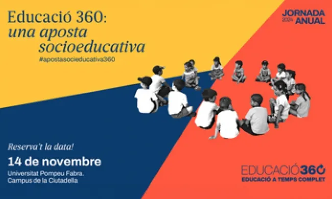 Cartell promocional de la jornada. Font: Aliança Educació 360