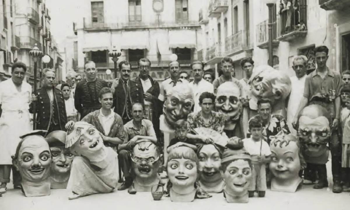 Ball de Nans de Vilanova i la Geltrú, 1949.