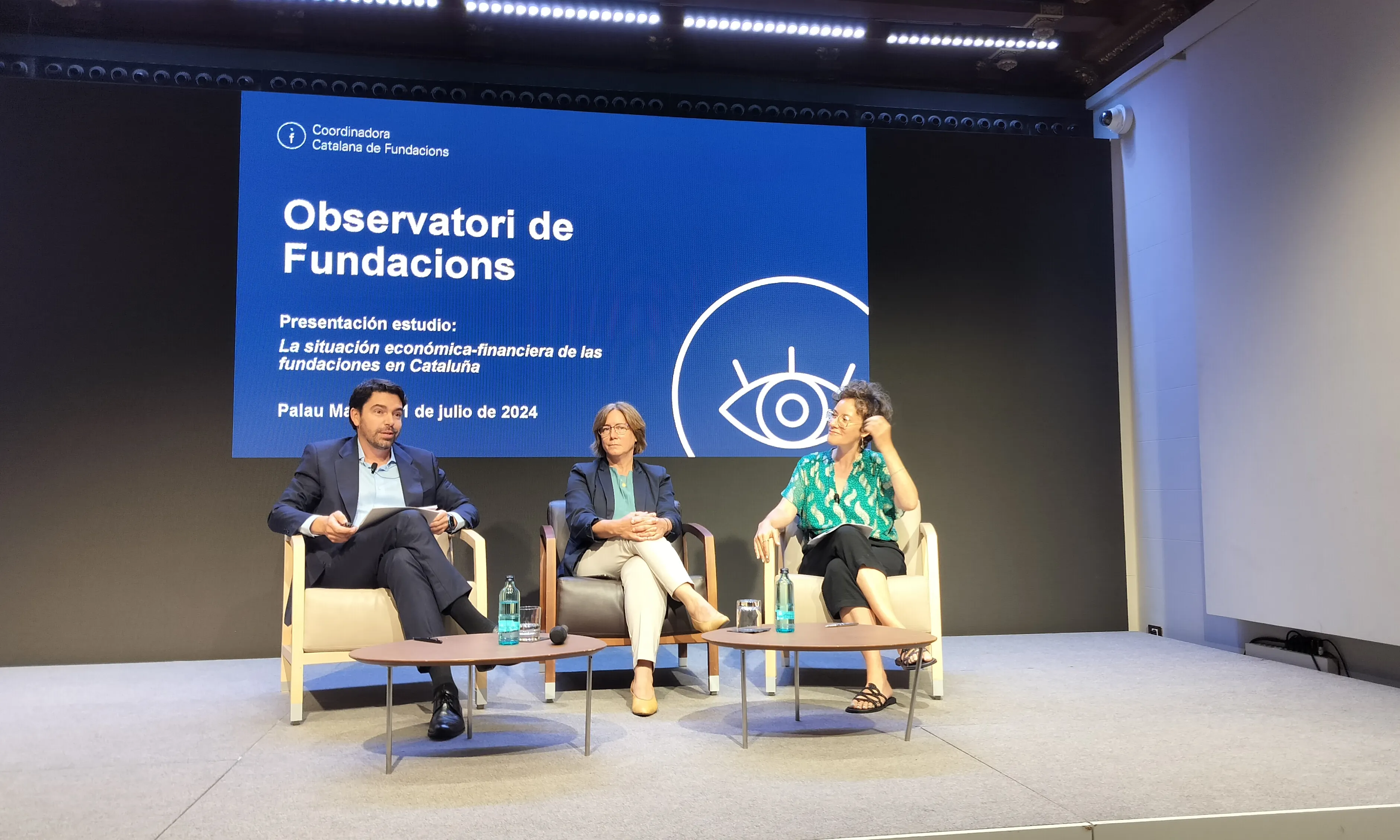 Presentació de l'estudi de l'Asociación Española de Fundaciones. Font: Oscar Loro
