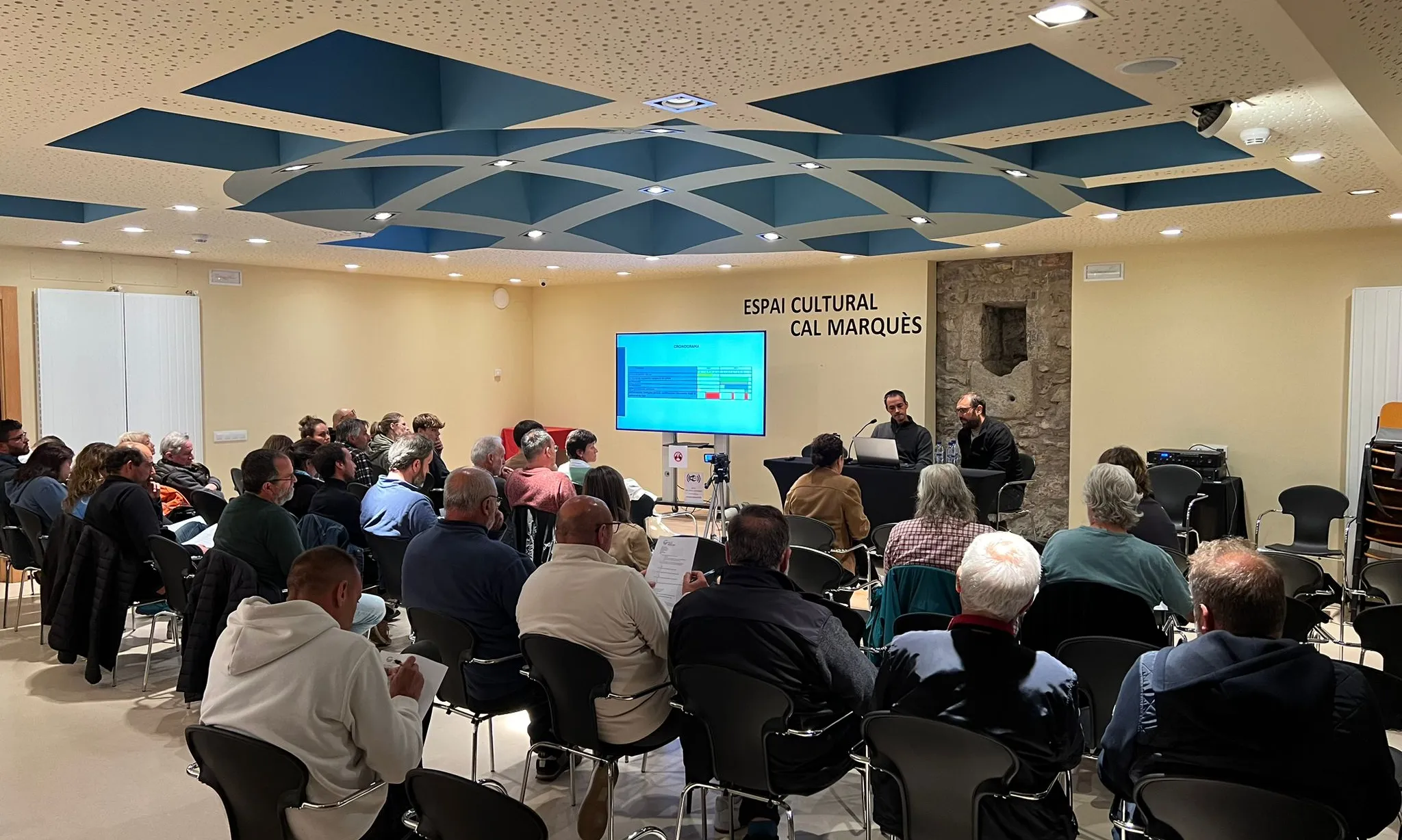 El projecte Valls Circulars es va donar a conèixer en dues presentacions, una d'elles a Camprodon.