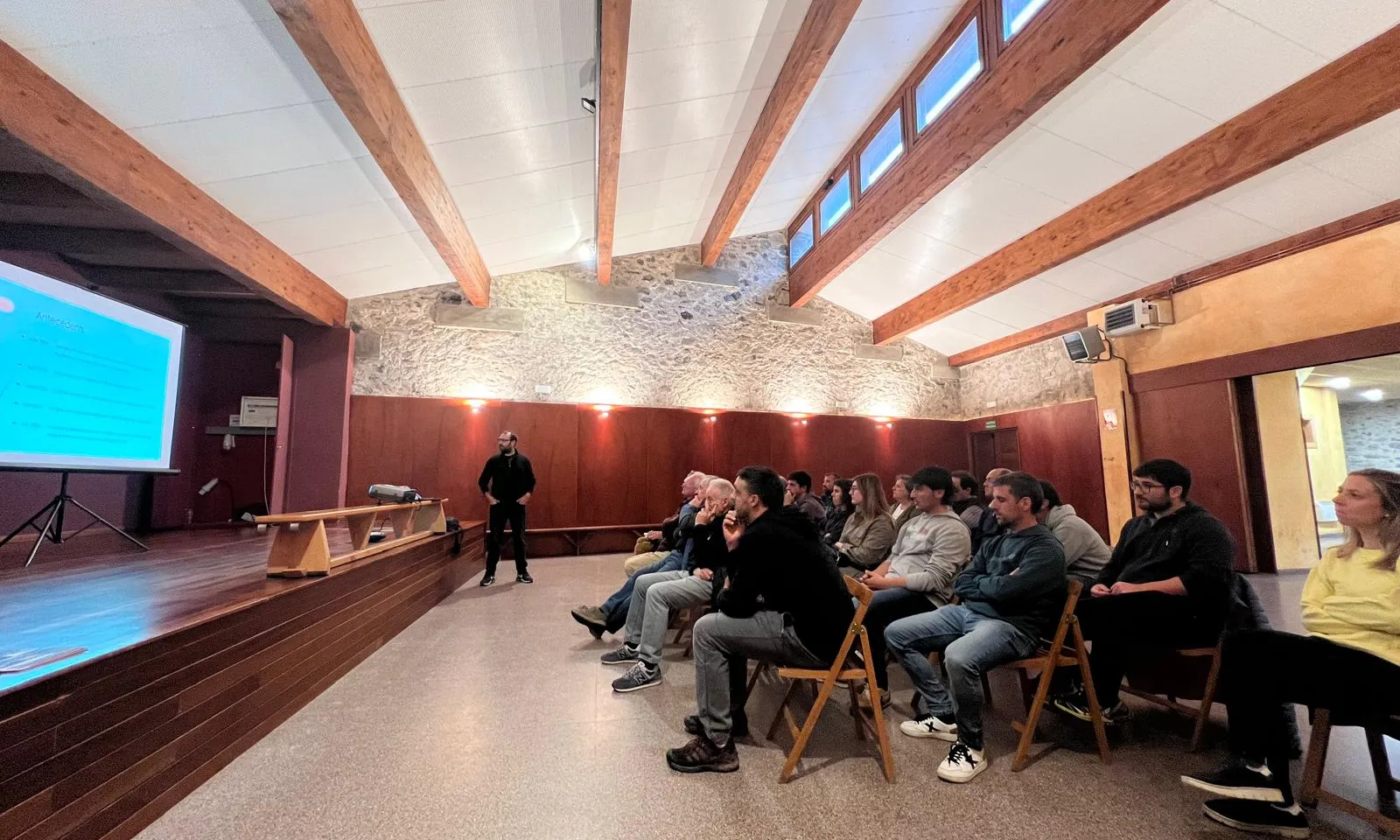 Vilallonga de Ter també va acollir una de les presentacions del projecte Valls Circulars.