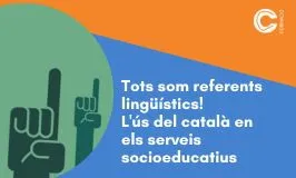 Curs per a educadors amb el que entendre com és d'important el català. Font: CEESC.