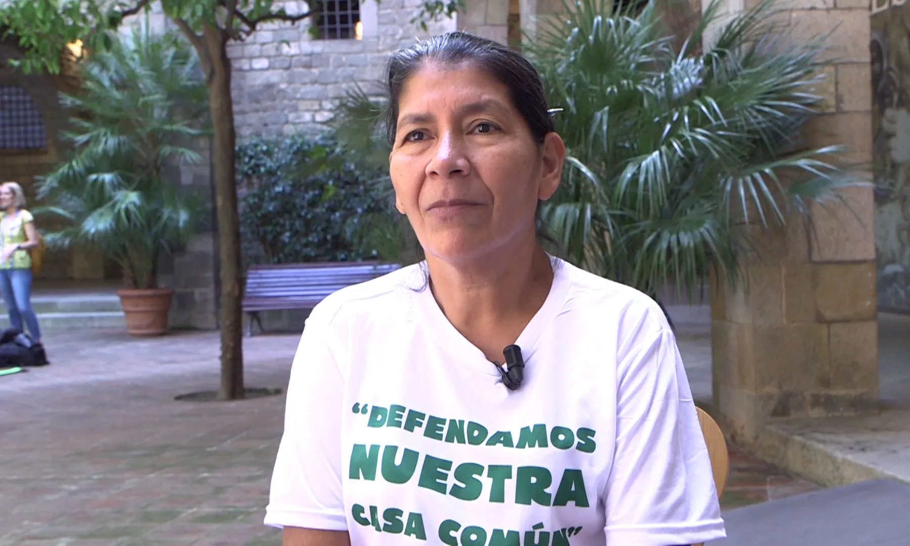 Vidalina Morales, activista ambiental i dels drets indígenes de El Salvador.