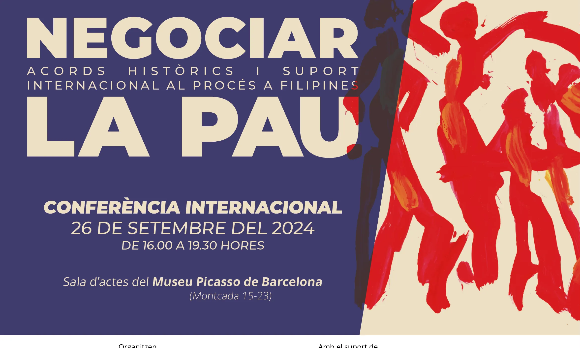Conferència internacional 'Negociar la pau. Acords històrics i suport internacional al procés a Filipines'