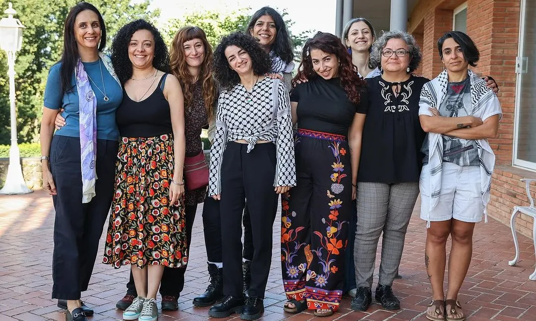 Les dones participants en la trobada ‘Mediterrània, teixint resiliències. El valor de la pau’.