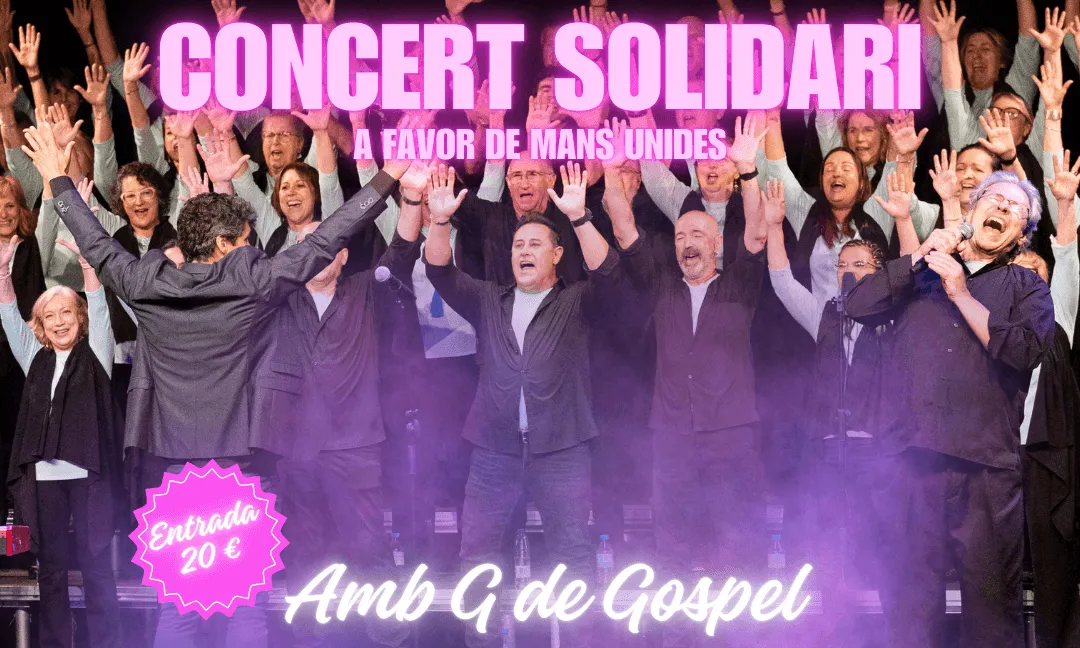 Concert solidari de «G de Gospel» a l'Església de Sant Jaume