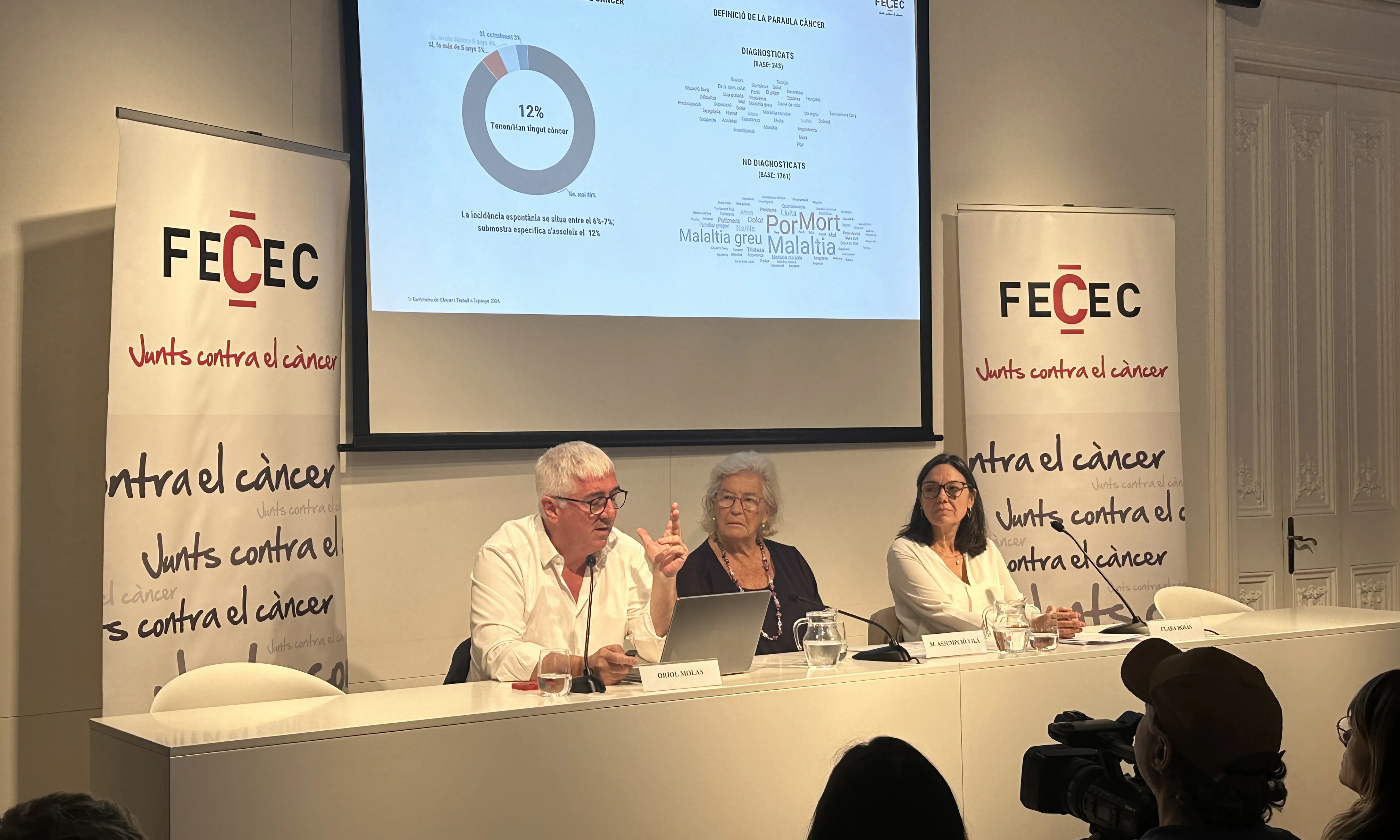 Presentació 1r Baròmetre Càncer i Treball a Espanya