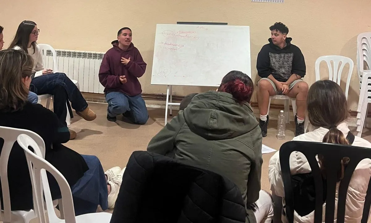 Espui ha organitzat tota una jornada plena d’activitats amb motiu de l’Octubre Trans. Font: Col·lectiu l'Argelaga