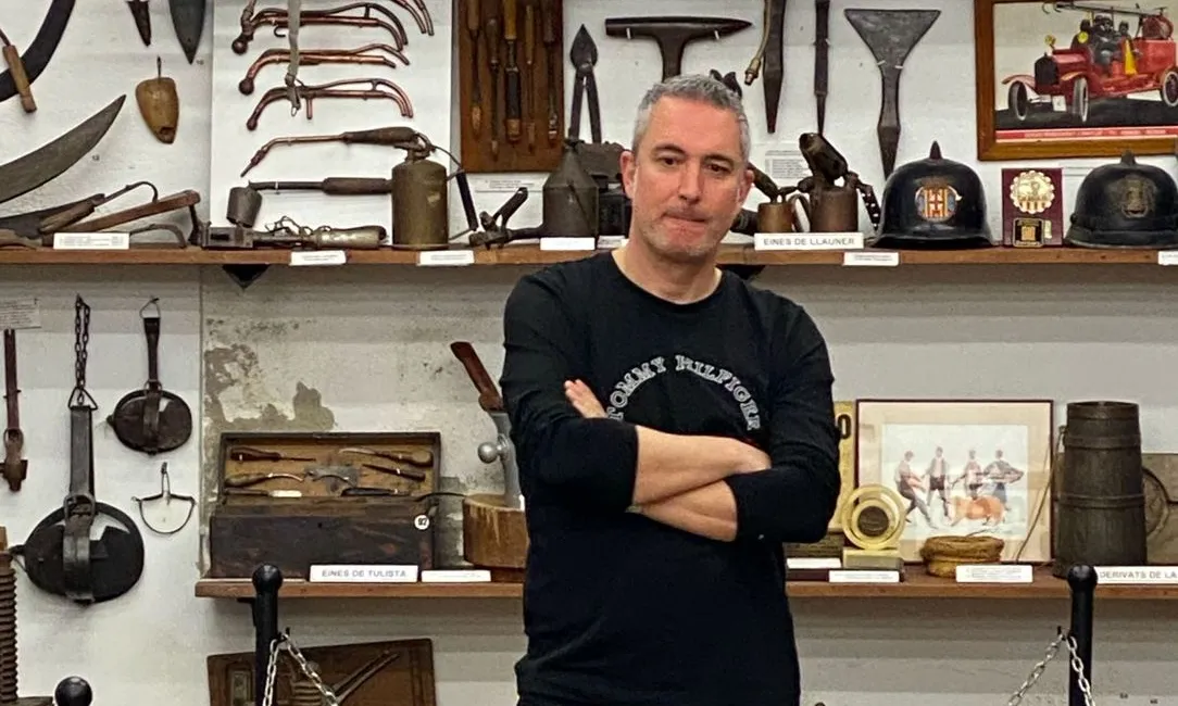 El Jordi Rustarazo és president de Ruví - Associació Rubinenca del Vi.