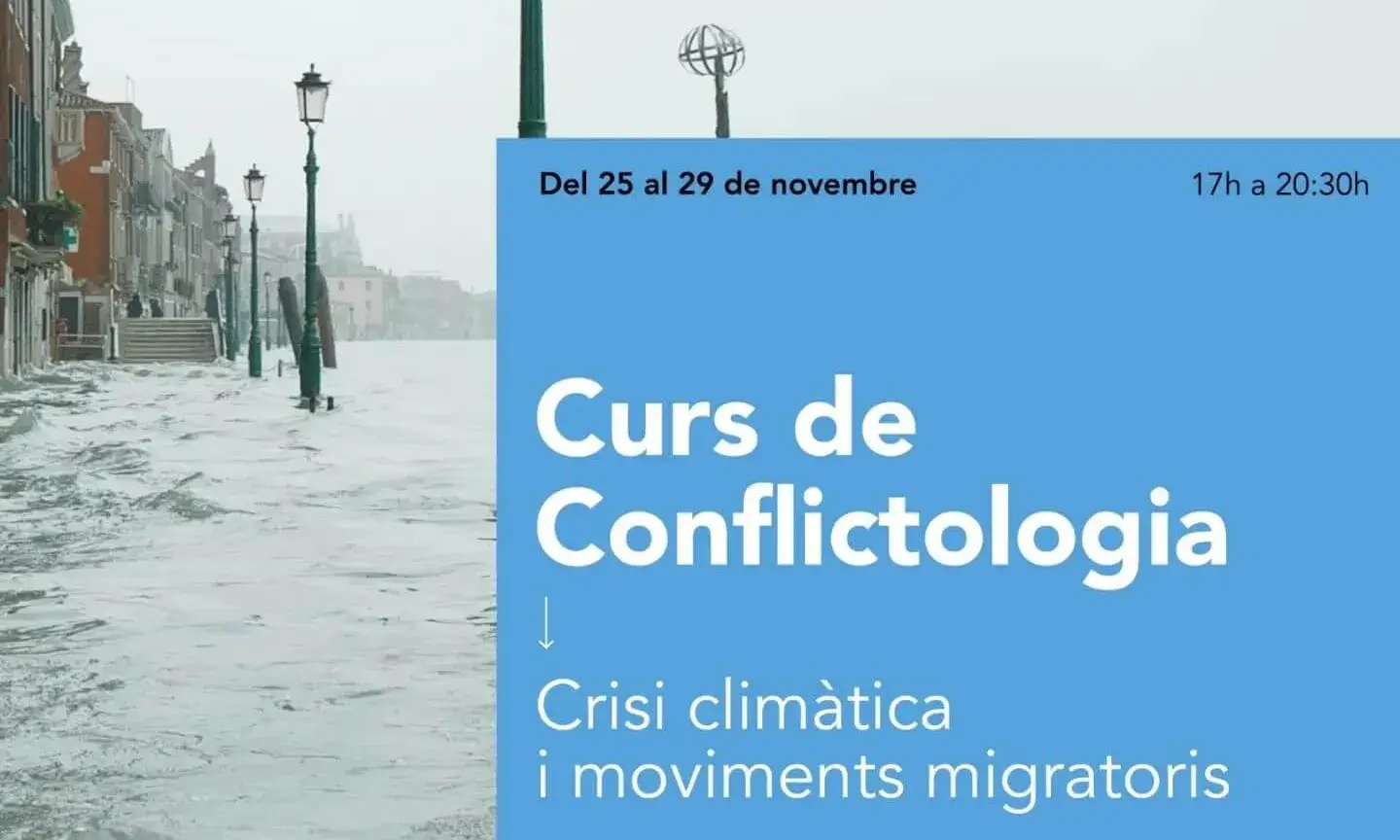 Cartell del Curs de conflictologia