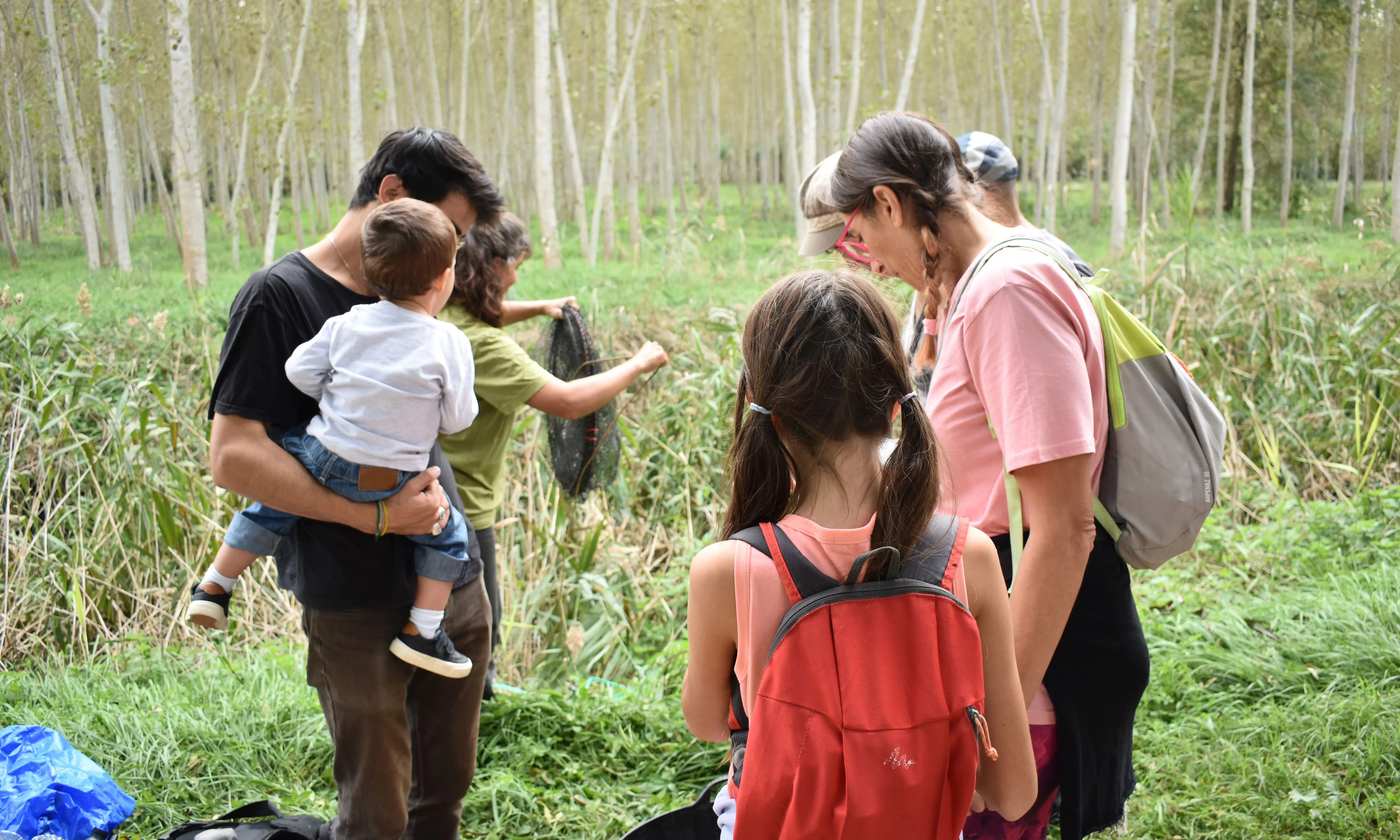 Activitat ambiental organitzada per la Fundació. Font: Fundació Emys