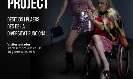 Cartel exposició: dues persones sexys i diverses!