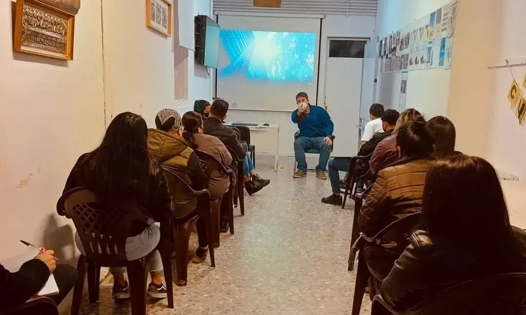 Un dels cursos que s'organitzen des de l'associació.