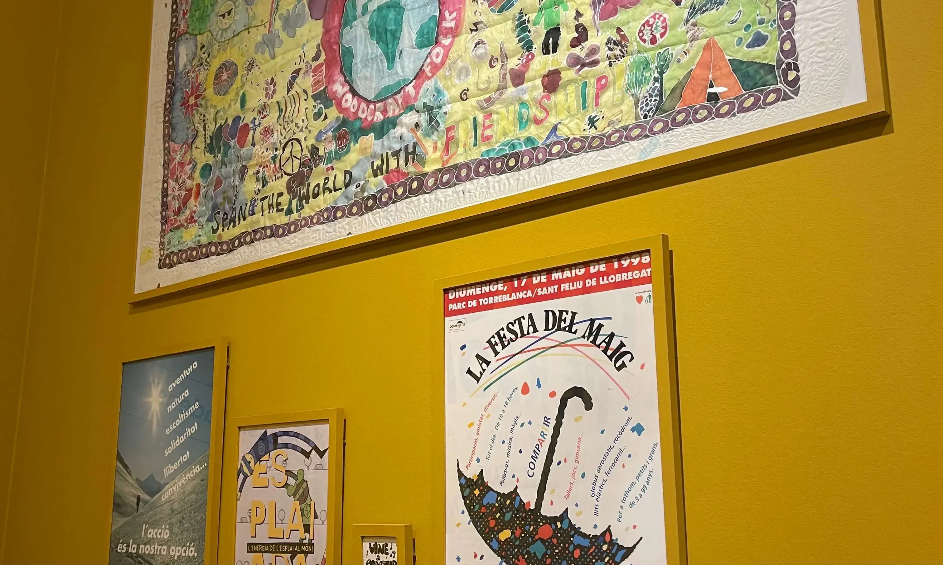 Exposició cul a terra caus i esplais