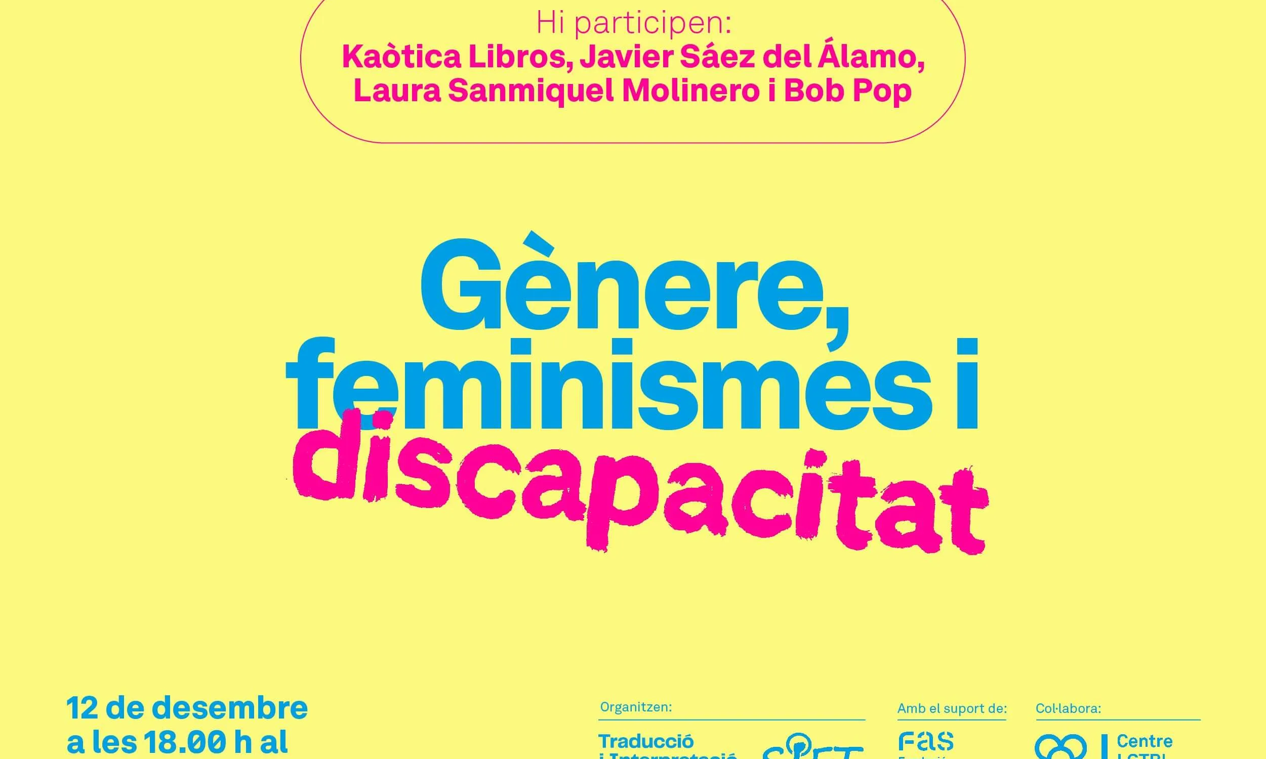 Gènere, feminismes i discapacitat