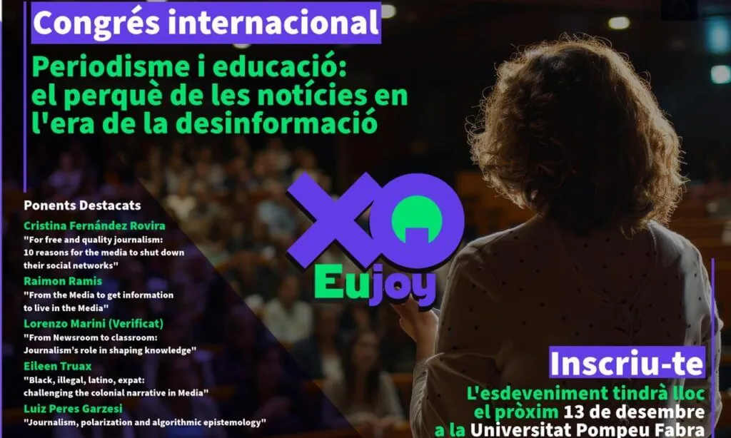 congrés internacional 'Periodisme i educació: el perquè de les notícies en l’era de la desinformació'