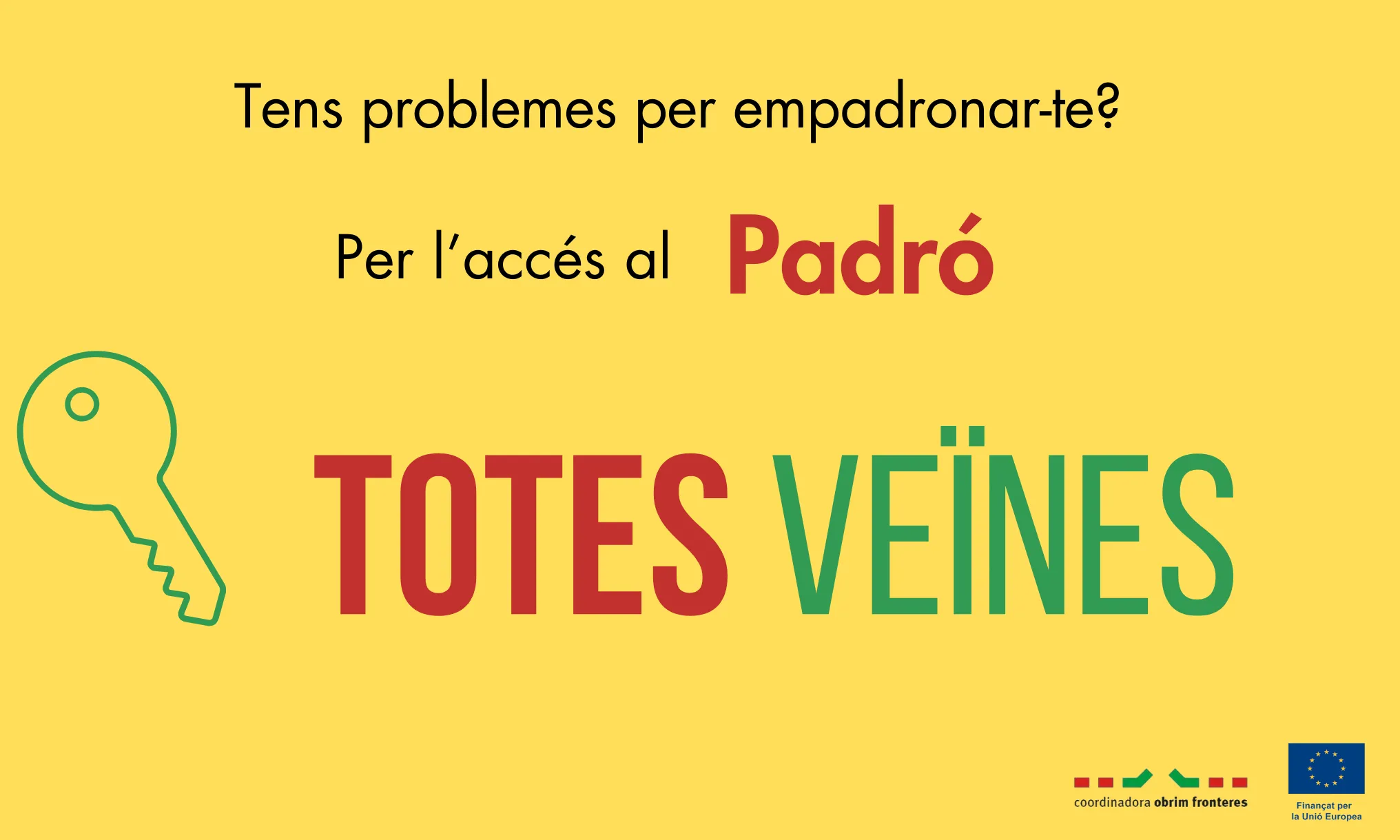 L'acte clou la campanya reivindicativa que incideix en la negació del padró.