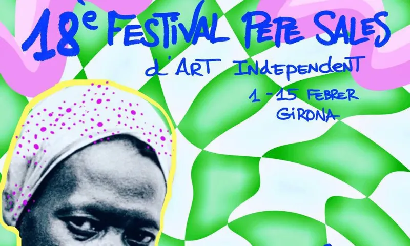 Cartell del 18è Festival d'Art Independent Pepe Sales