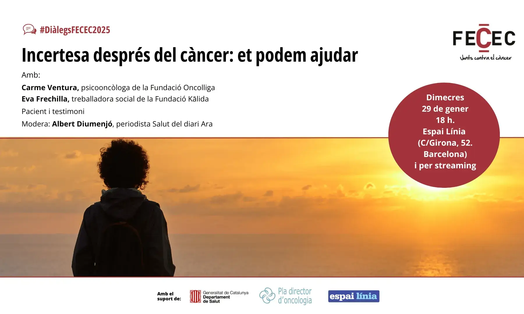 Diàleg FECEC Incertesa després del càncer