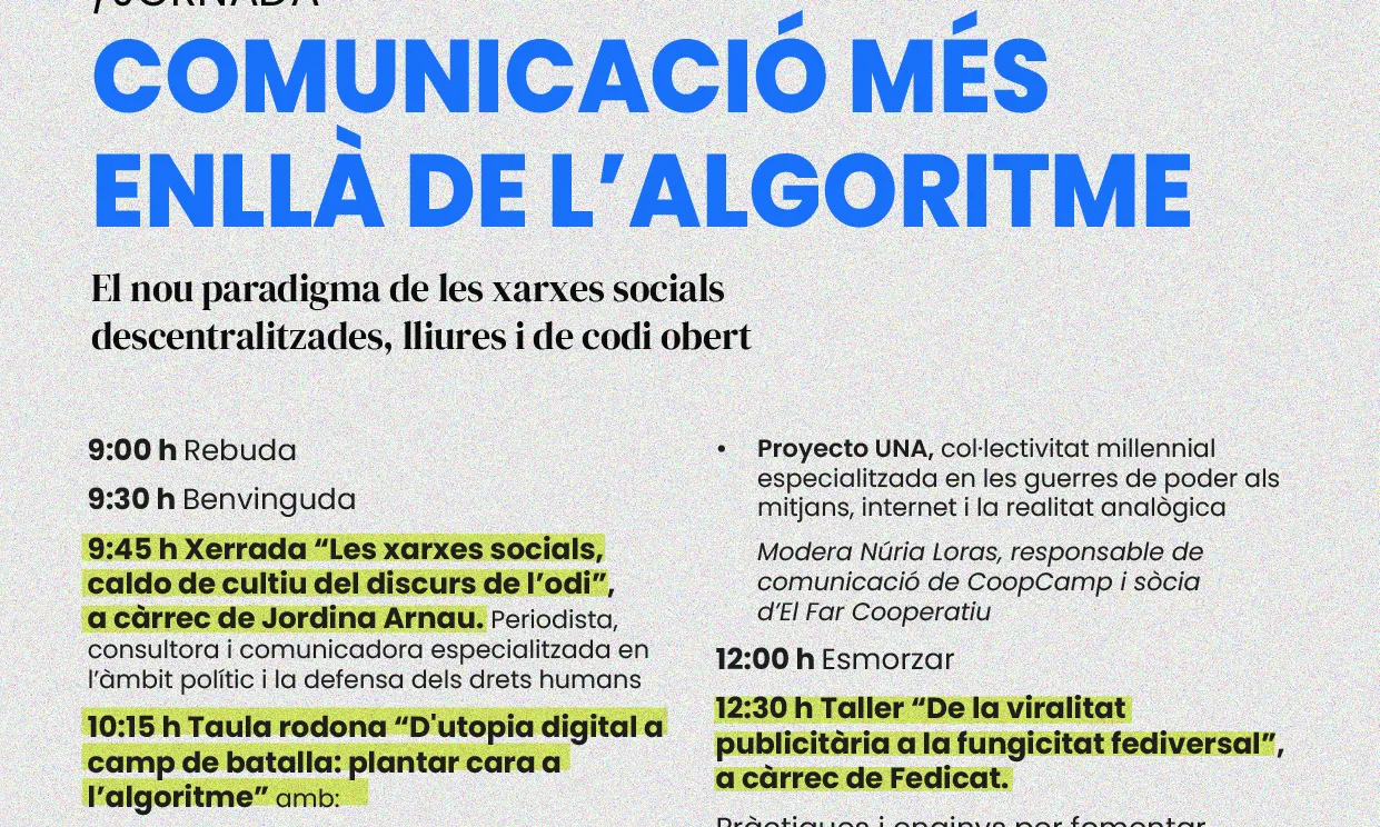 cartell-programa de la jornada
