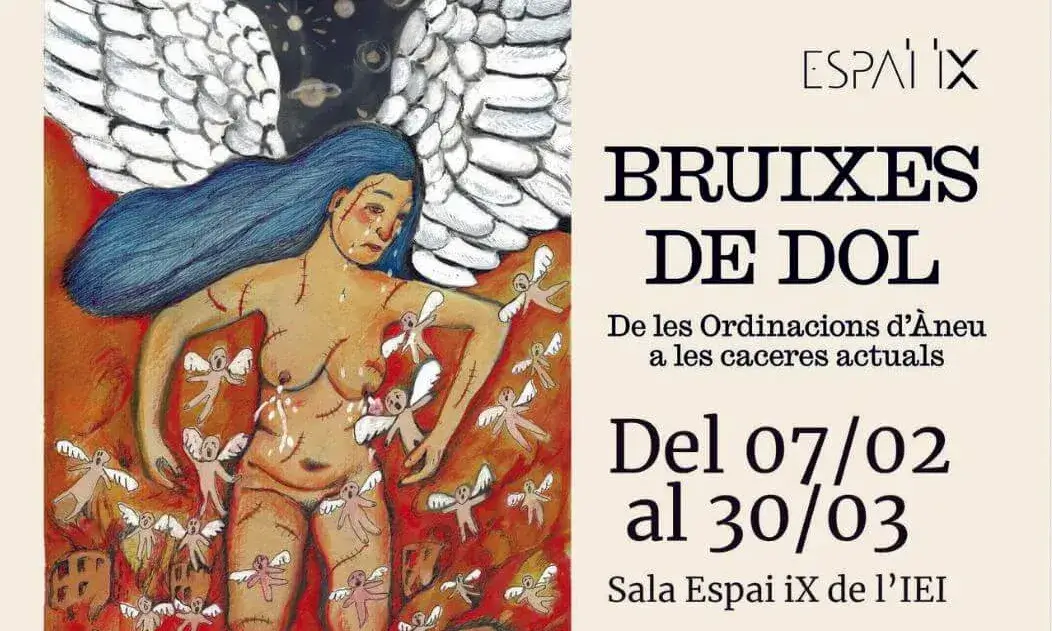 Cartell de l'exposició 'Bruixes de dol'