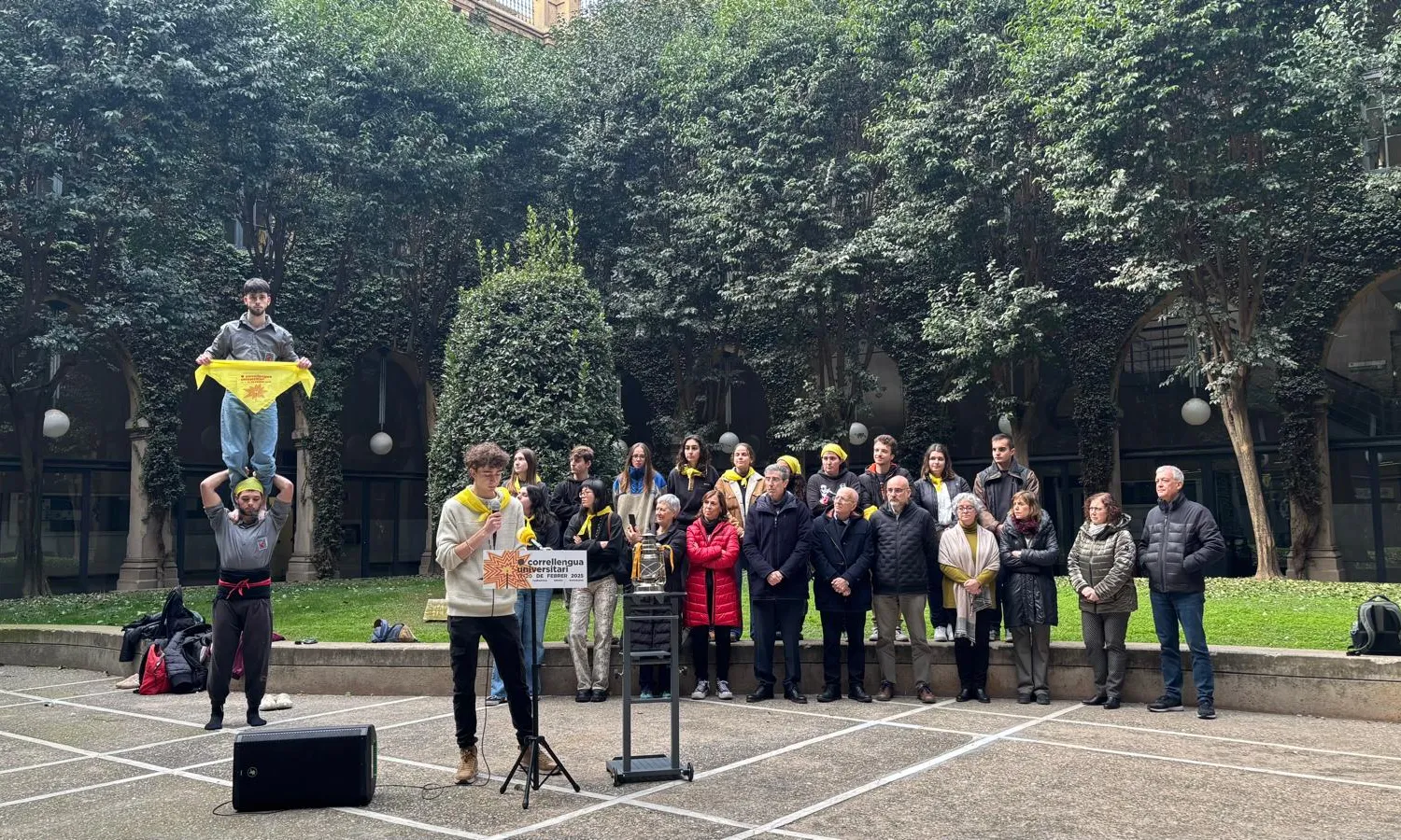 També ha servit per retre homenatge a Carme Junyent, professora de la Facultat de Filologia de la Universitat de Barcelona