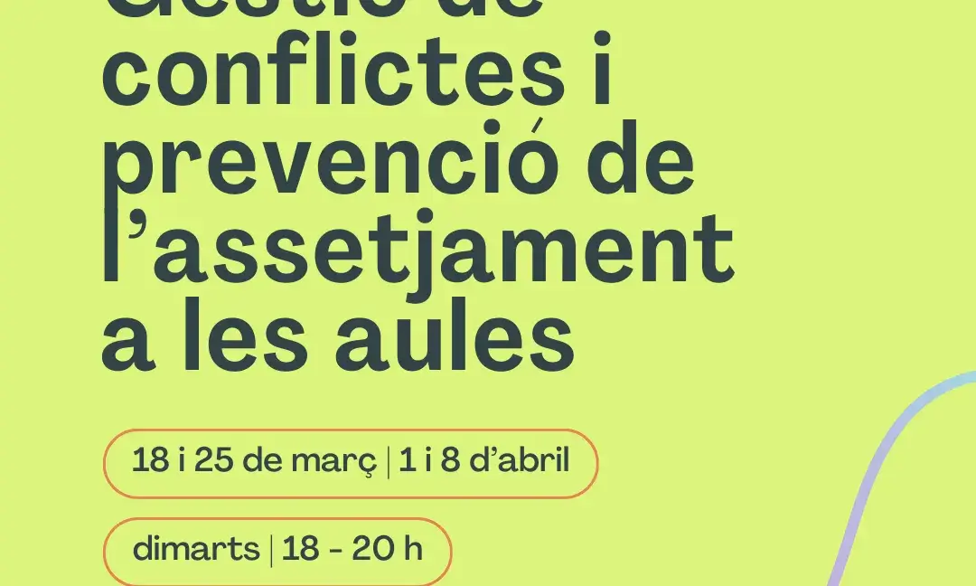 Gestió de conflictes i prevenció de l'assetjament a les aules