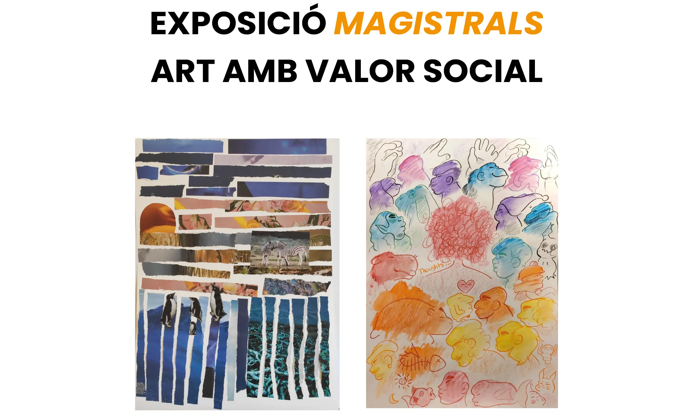 Cartell promocional de l'exposició 'Magistrals'