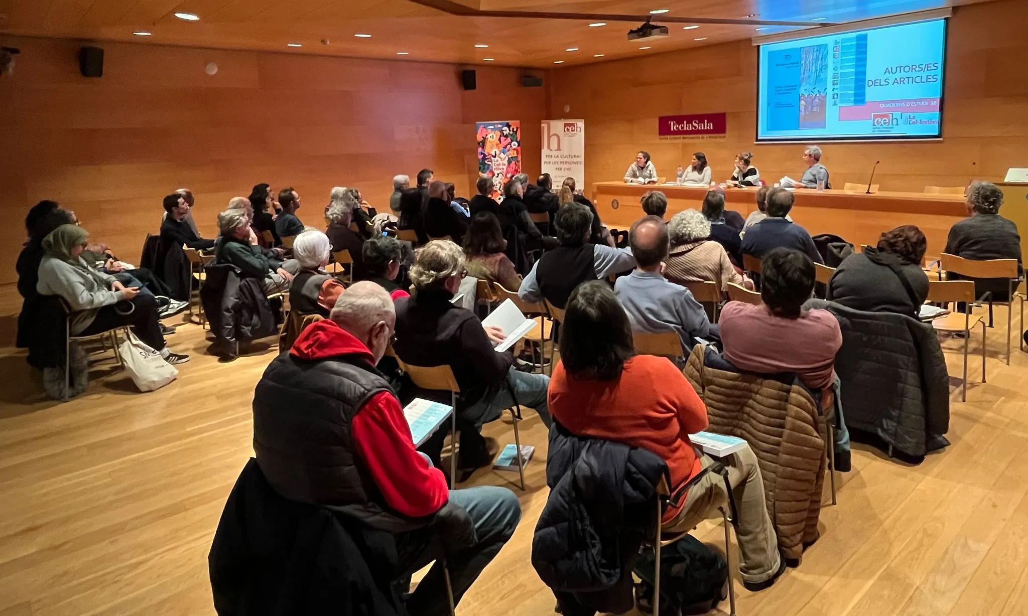 Presentació de "Cures i ESS a l'Hospitalet" a la Biblioteca Tecla Sala