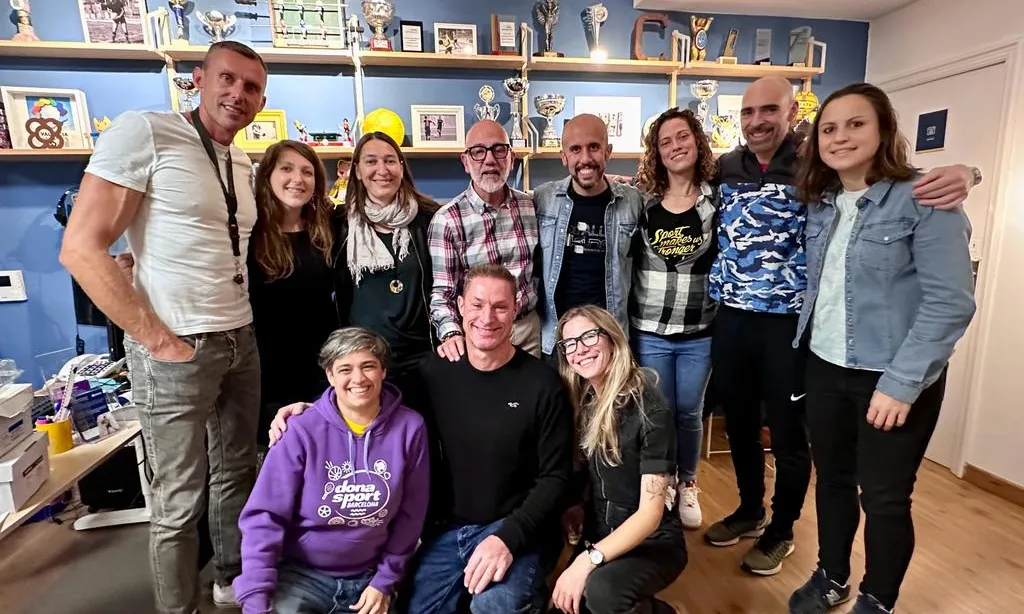 Panteres Grogues lluita contra l'LGBTI-fòbia en l’esport. Font: Panteres Grogues