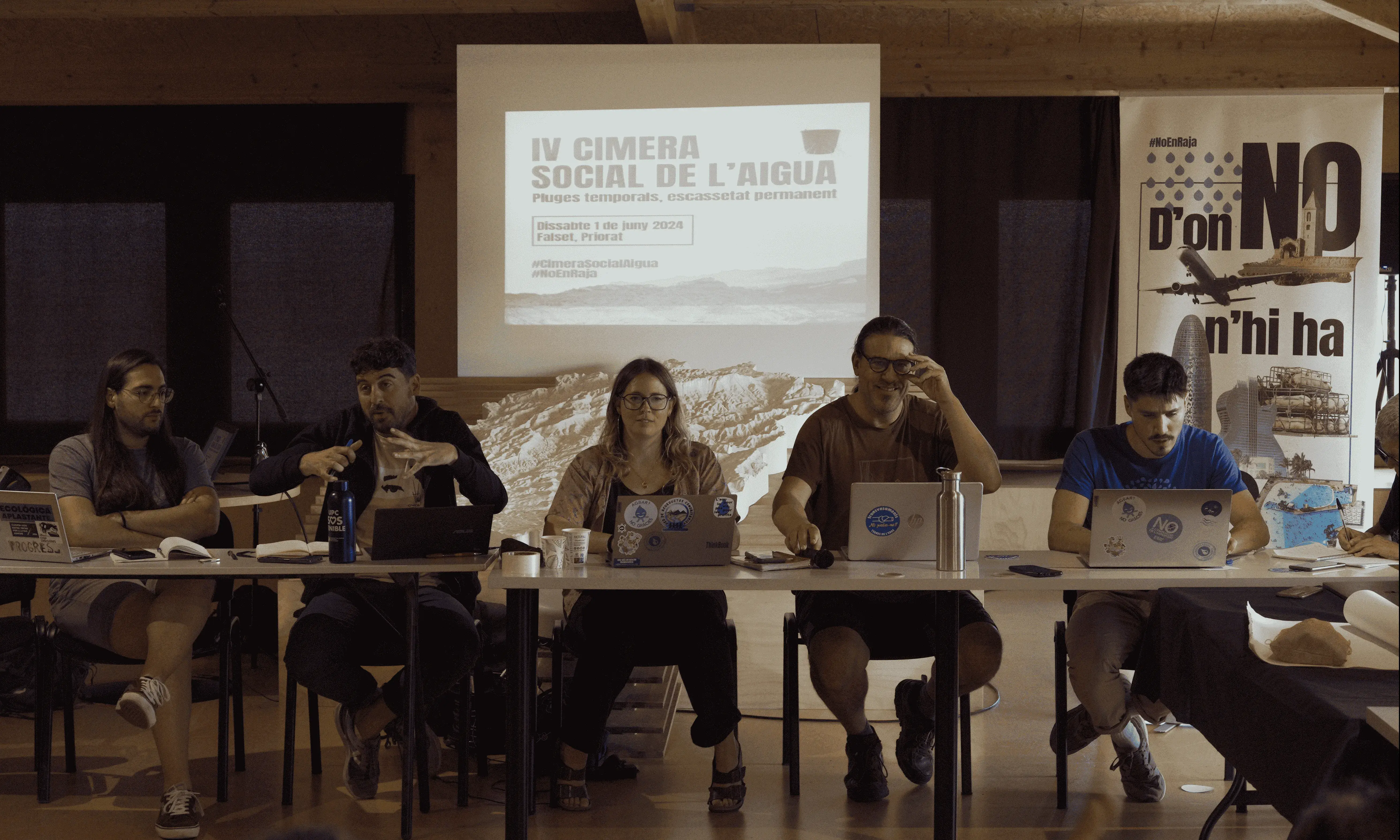 Les entitats del tercer sector lluiten per democratitzar l'aigua.