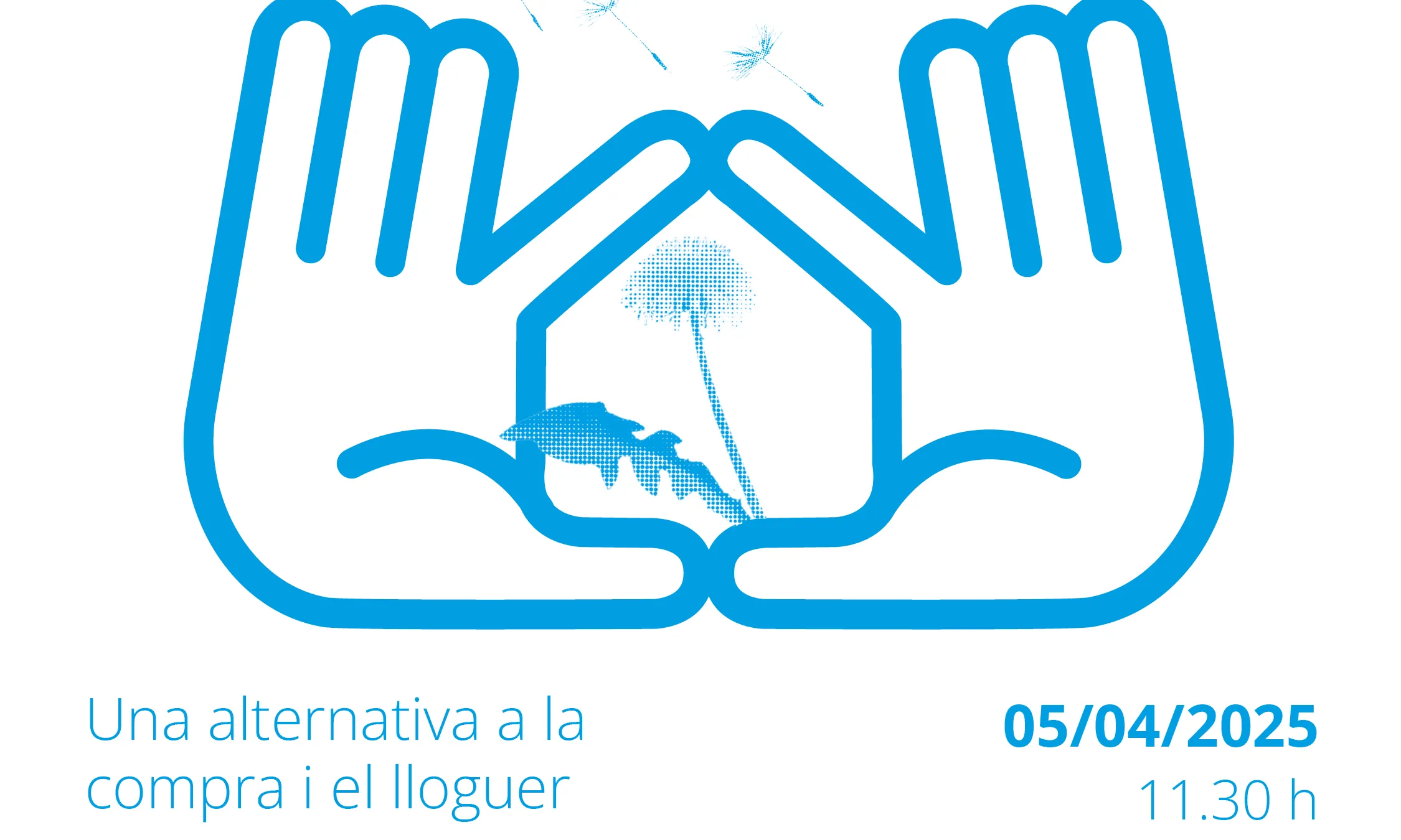 Cartell cicle xerrades habitatge cooperatiu Barcelonès Nord