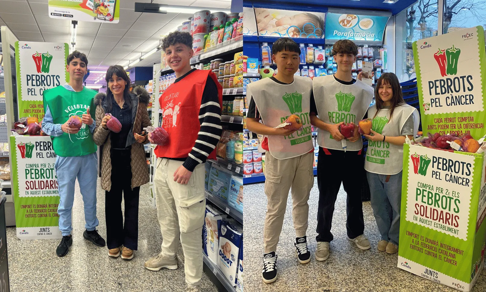 Voluntariat ESO Pebrots pel càncer