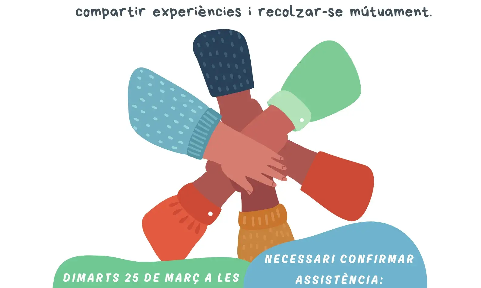 Cartell del grup de suport familiar (sessió 2)