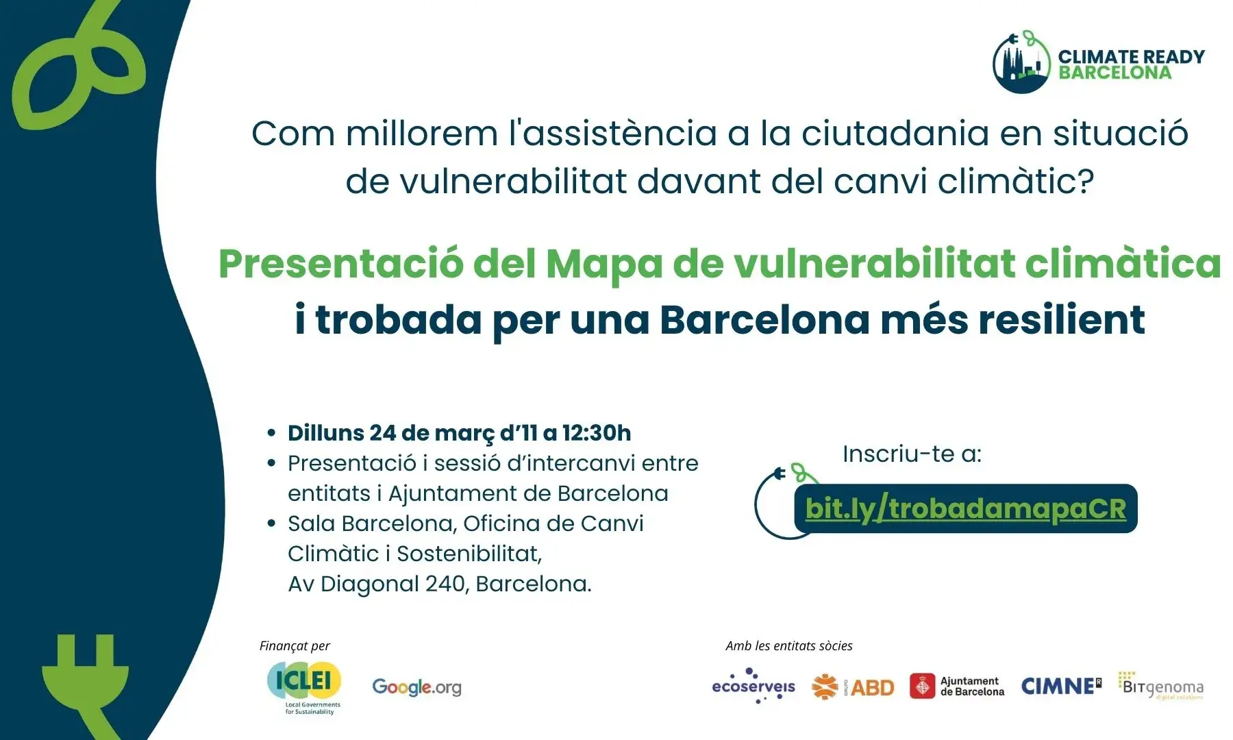 Presentació del Mapa de vulnerabilitat climàtica i trobada per una Barcelona més resilient