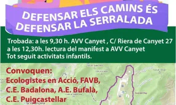 Cartell Jornada Camins Badalona