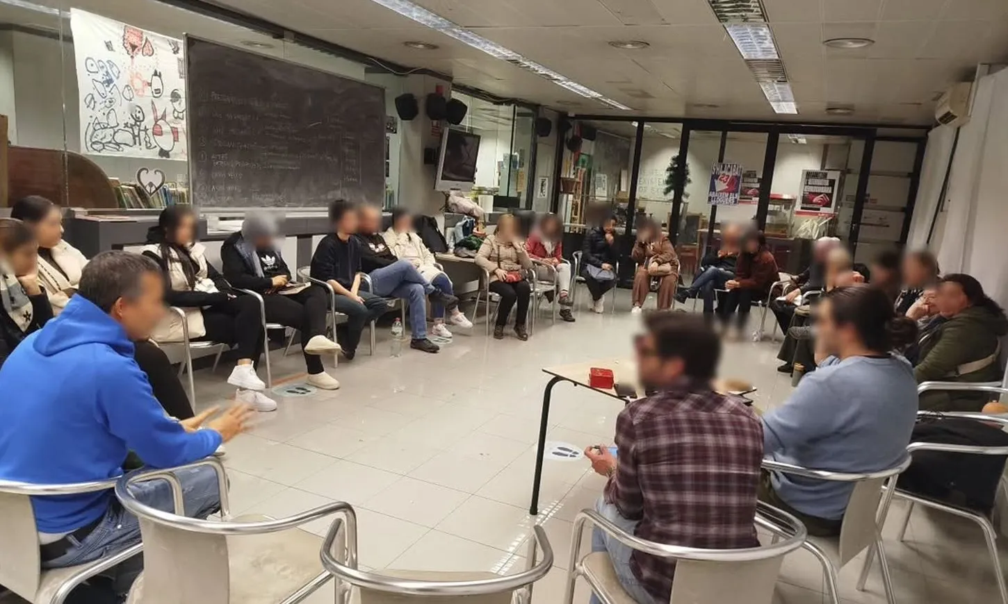 Primera assemblea de l'any del Sindicat de l'Habitatge de Reus.