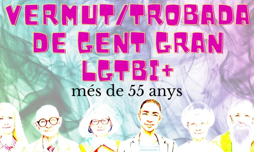 Vermut / trobada de gent gran LGTBI+. Font: Espai LGTBI Girona
