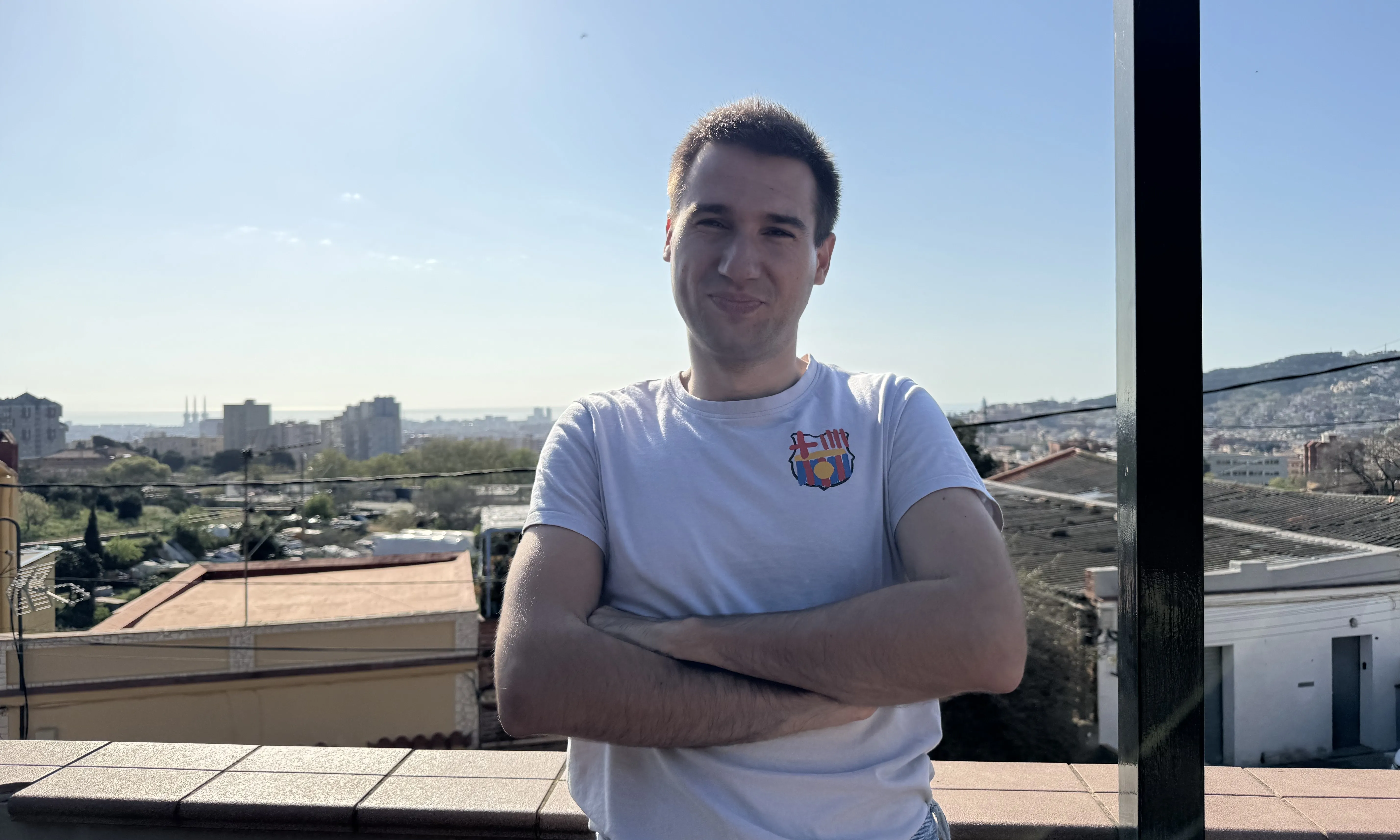 Andreu Huguet, creador de l'eina de transcripció fesmelacta.cat.