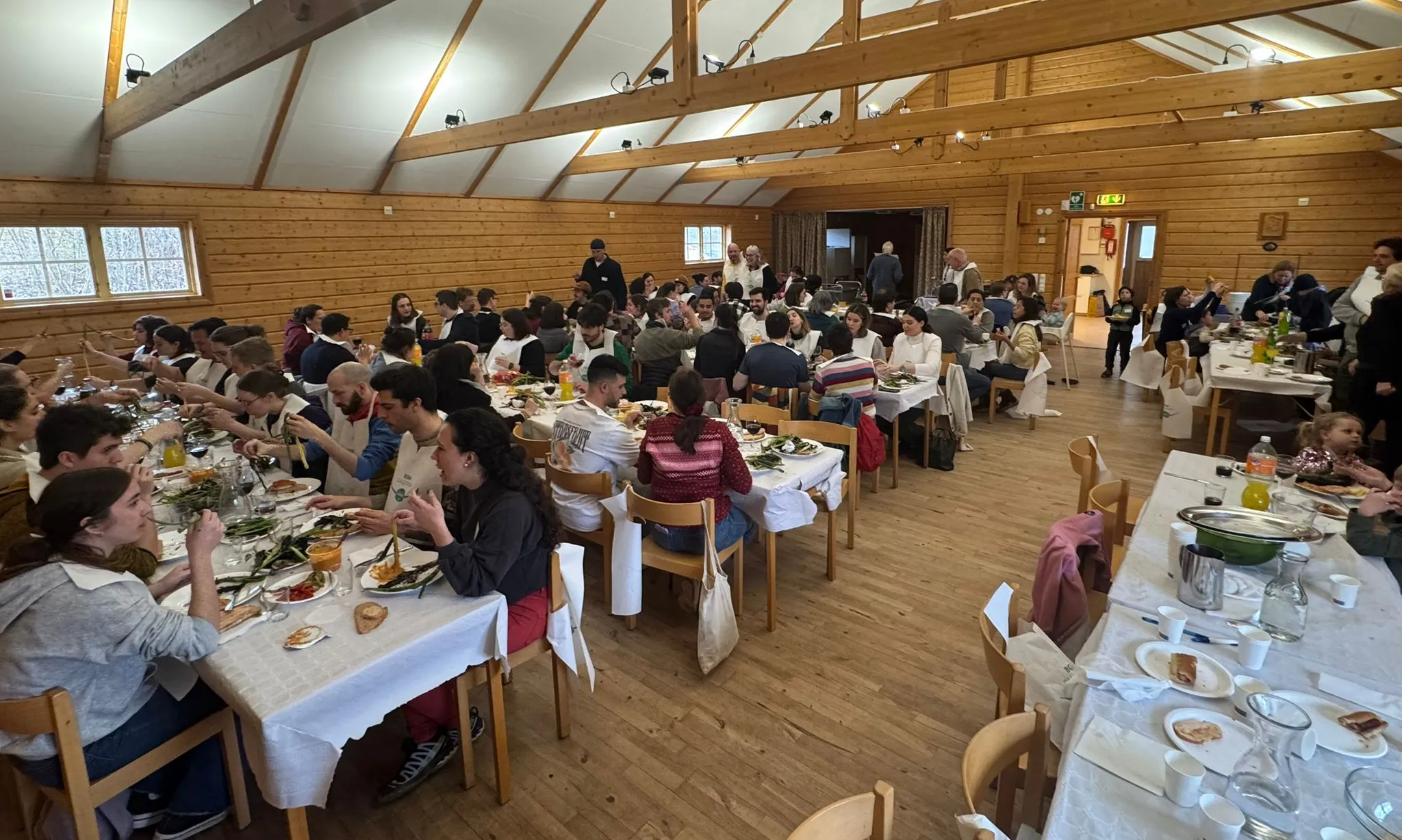 Calçotada organitzada per l'entitat el passat 5 d’abril.