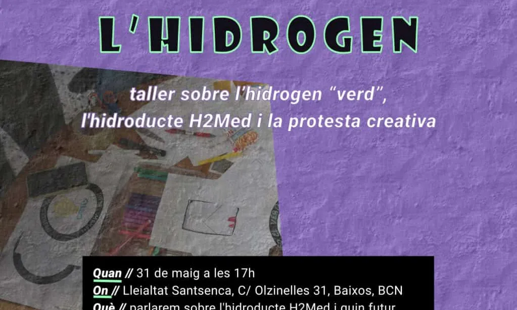 Taller per imaginar i crear juntes adhesius amb missatge entorn de l’hidrogen verd. 