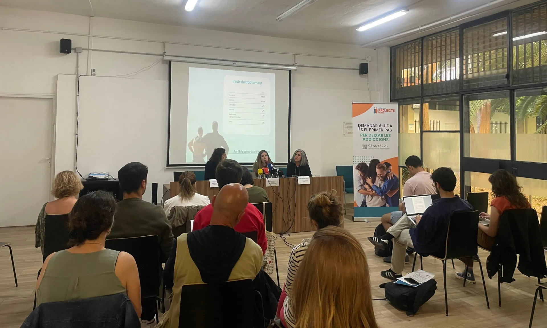 Presentació de les dades anuals de Projecte Home Catalunya