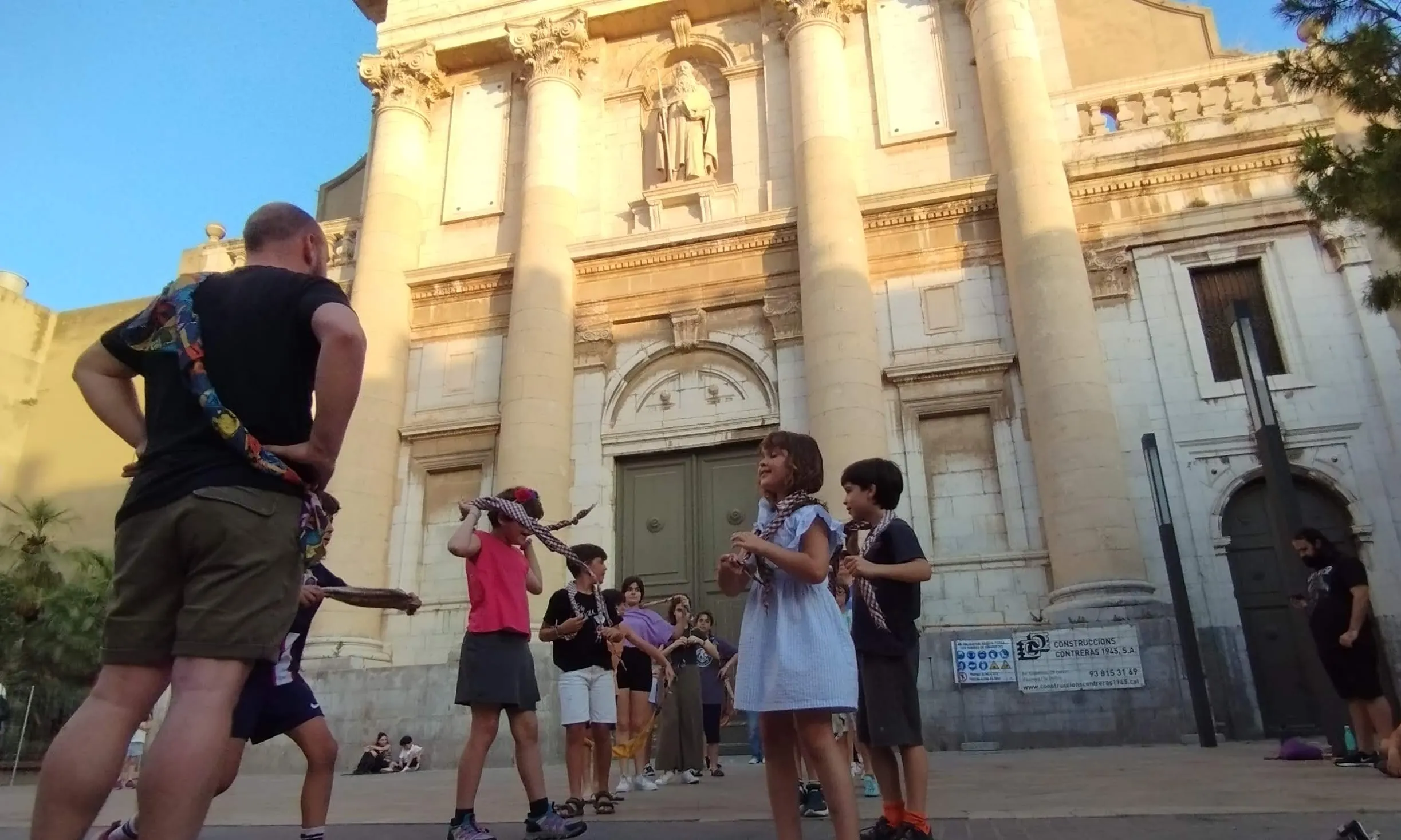 Assaig del Ball de Valencians de Vilanova i la Geltrú
