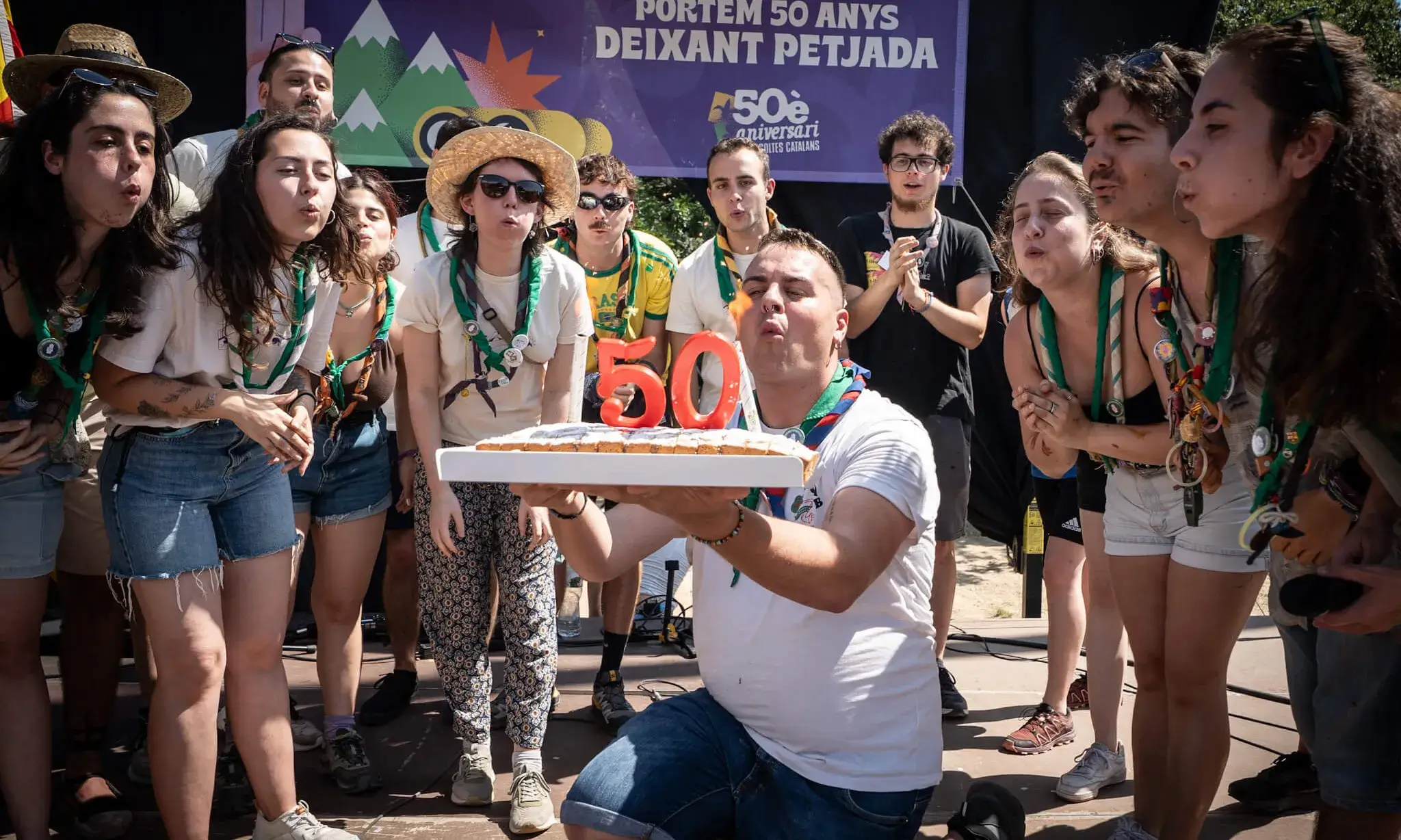 Escoltes Catalans celebra el seu 50è aniversari a Cerdanyola del Vallès