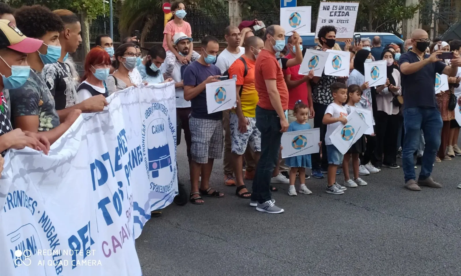 La iniciativa vol denunciar la impunitat i l’augment dels discursos racistes i feixistes.