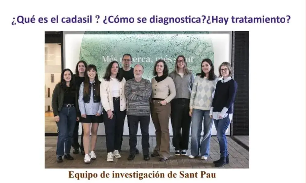 Conferència per conèixer el CADASIL