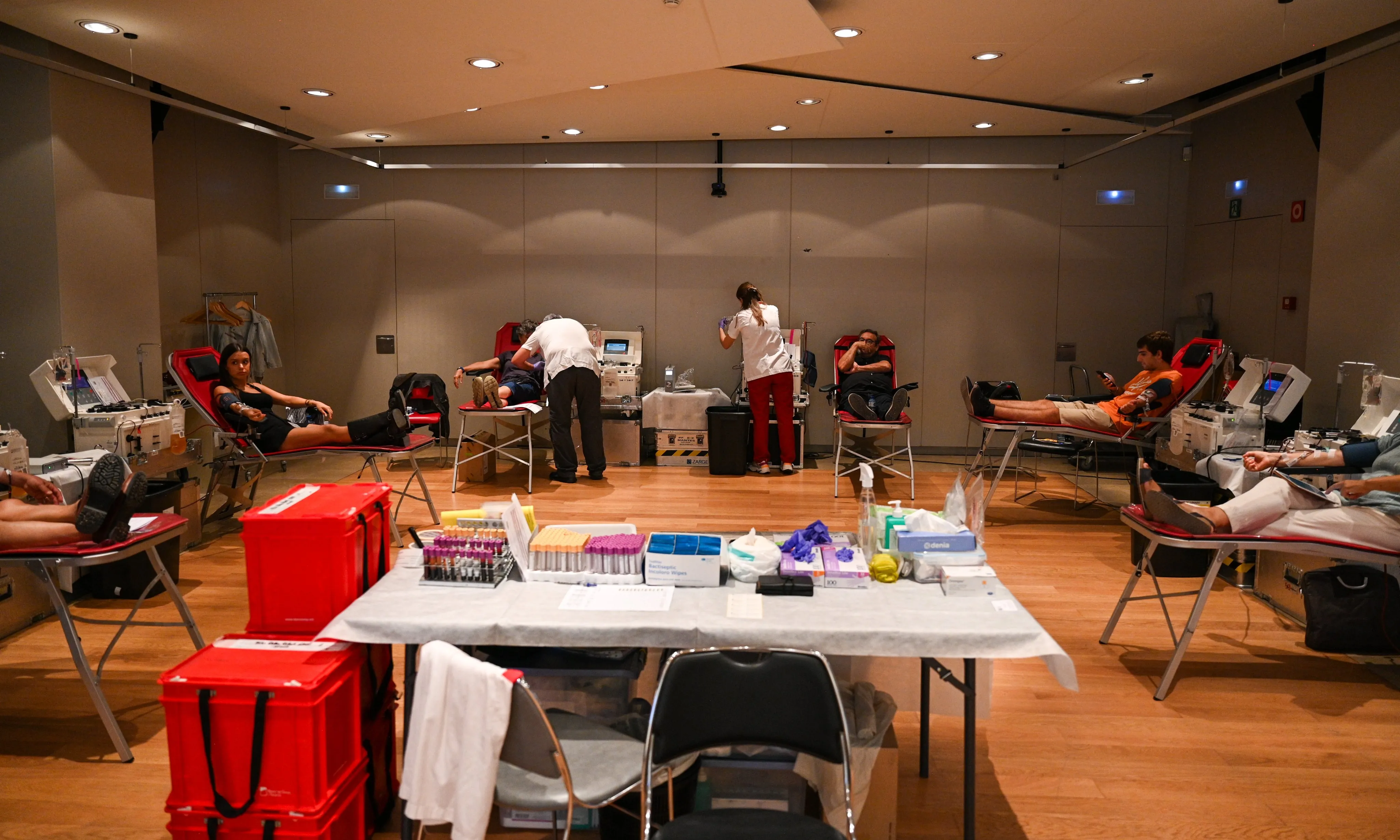 Donació de plasma al Banc de Sang i Teixits