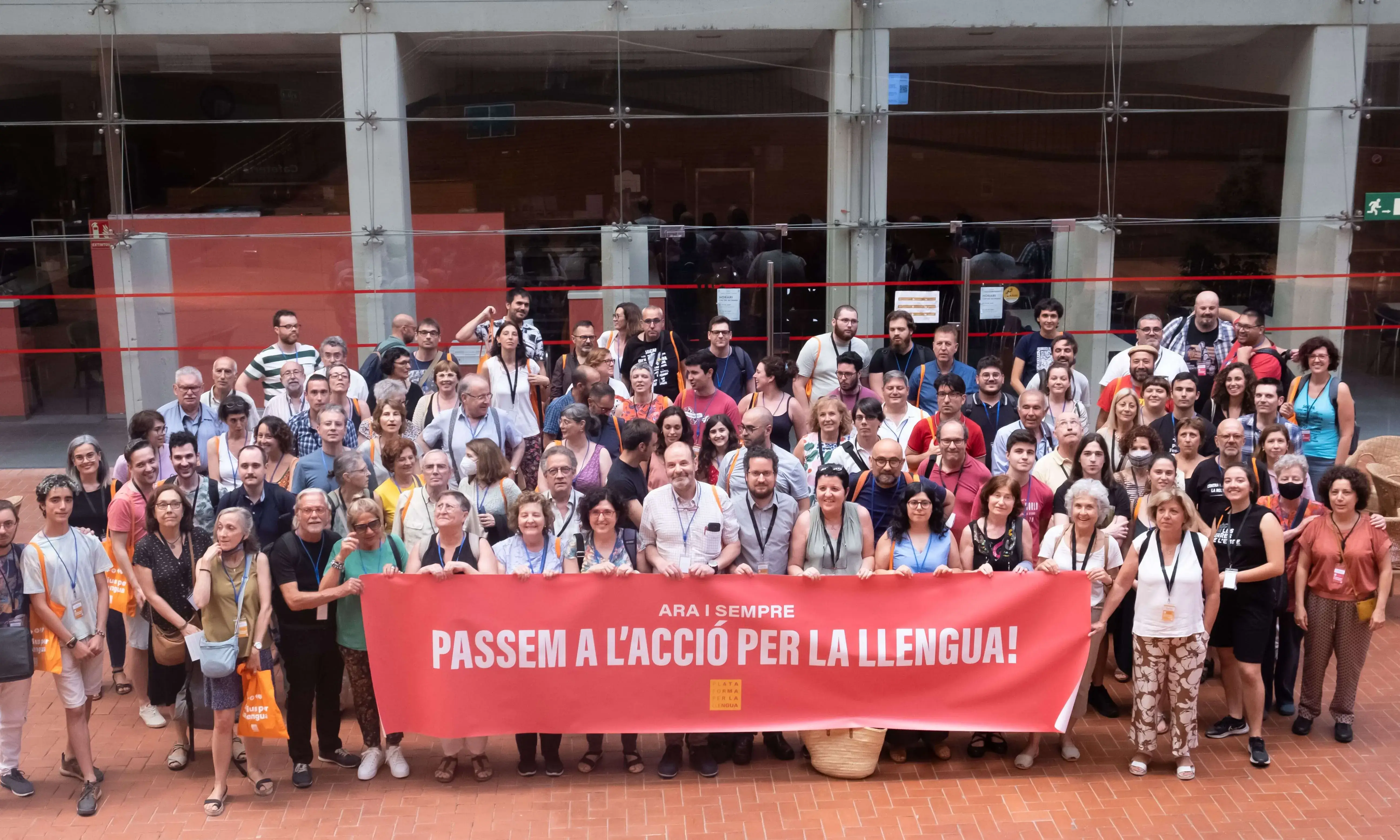 Jornades de voluntariat de Plataforma per la Llengua. Barcelona, 2022. Jornades de voluntariat de Plataforma per la Llengua. Barcelona, 2022.