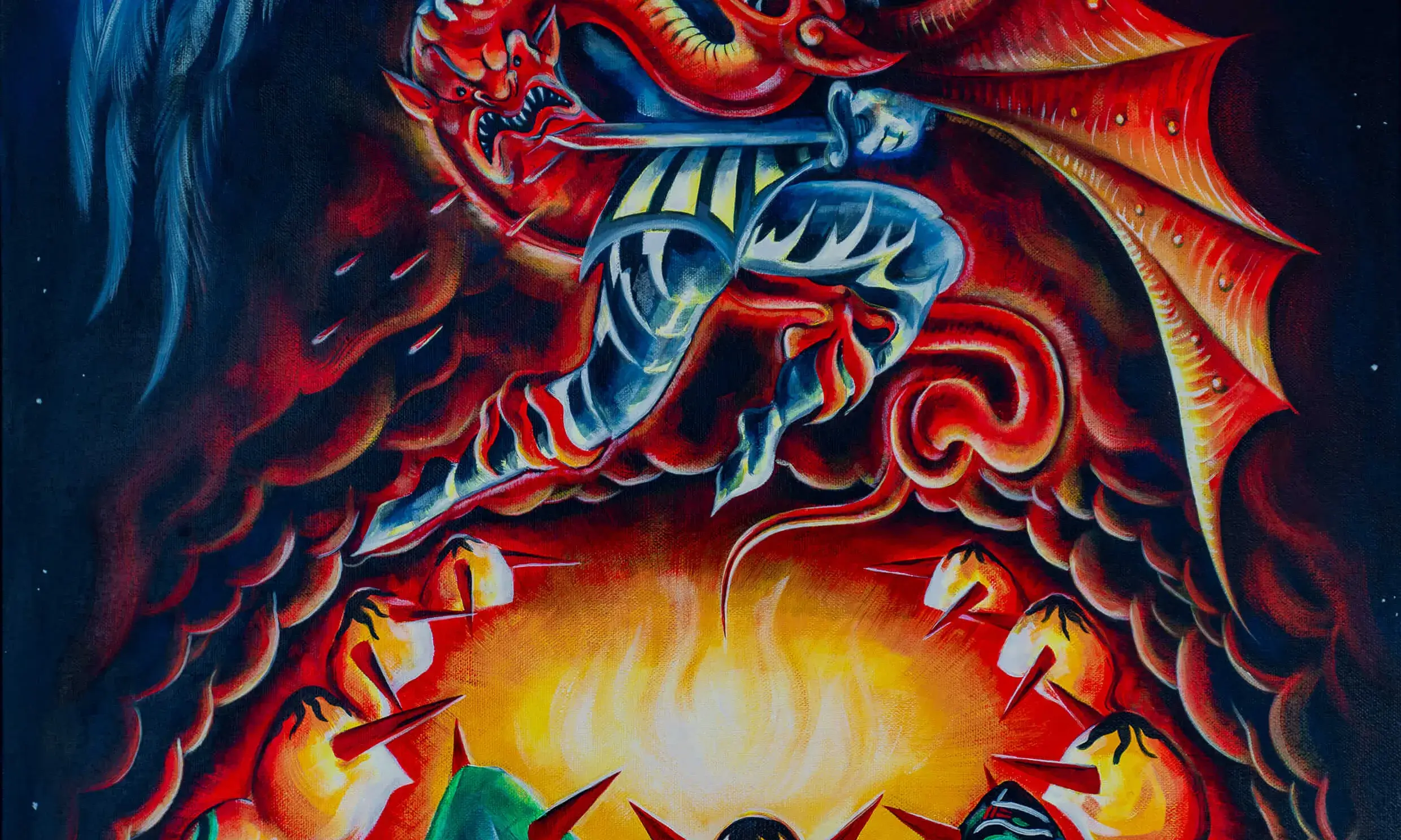 Llucifer i Sant Miquel.